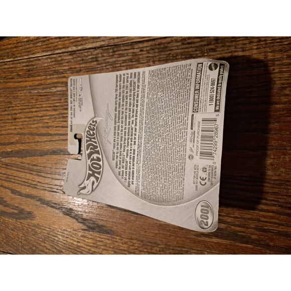 2001 Nascar Hot Wheels Racing #12 Jeremy Mayfield Mobil 1 1:64 Diecast in Pack - Picture 2 of 2